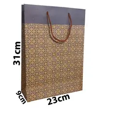 بگ و ساک هدیه مقوایی عمودی بسته 10 عددی