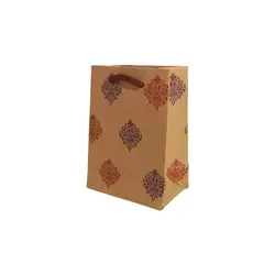 بگ و ساک هدیه مقوایی عمودی بسته 10 عددی