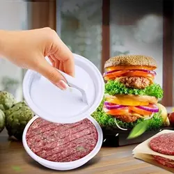 همبرگر زن دستی پلاستیکی