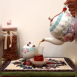 نگهدارنده درب قوری مدل GH12
