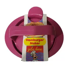 همبرگر زن دستی