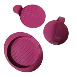 همبرگر زن دستی