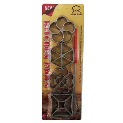 قالب شیرینی کیچن مدل پنچره ای کد 73 بسته 4 عددی