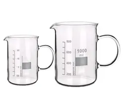 بشر شیشه ای دسته دار 1000