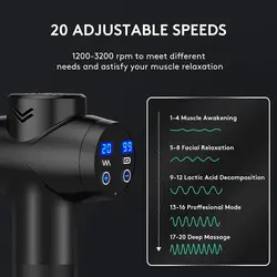 ماساژور تفنگی برقی ارلنگ مدل AERLANG EM9 ❤️