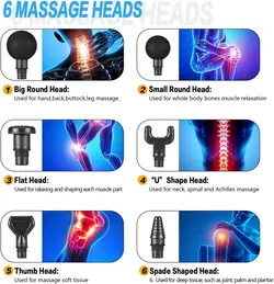 ماساژور تفنگی برقی اسکیووی مدل SKYUV PR03 ❤️