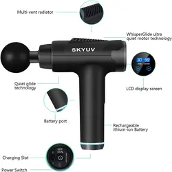 ماساژور تفنگی برقی اسکیووی مدل SKYUV PR03 ❤️