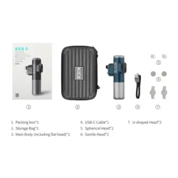 ماساژور تفنگی کیکا مدل Kica K3 ❤️