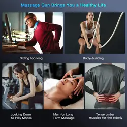 ماساژور تفنگی برقی کوالاکس مدل Coulax ❤️