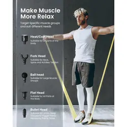 ماساژور تفنگی رنفو مدل RENPHO Active Thermal Cool ❤️