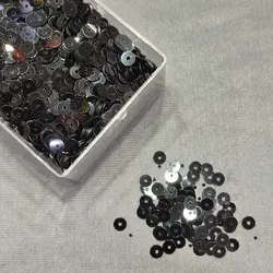 پولک مشکی ۴ میل براق