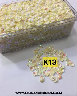 پولك گل بشقابي