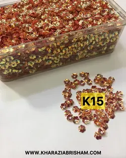 پولك گل بشقابي