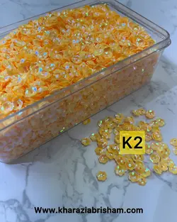 پولك گل بشقابي