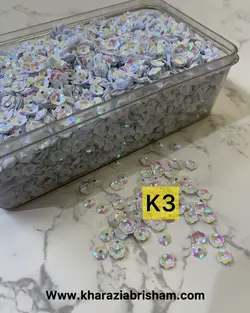 پولك گل بشقابي