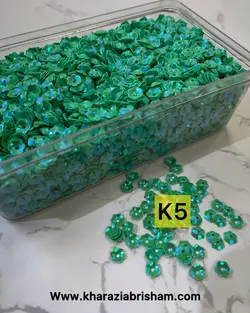 پولك گل بشقابي