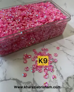 پولك گل بشقابي