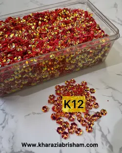 پولك گل بشقابي