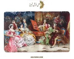 تابلو فرش دستباف کلاس پیانو