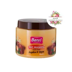 ماسک مو آرگان و گلپر برند بنری حجم ۵۰۰ میل