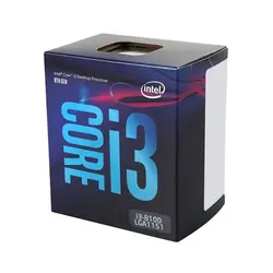 پردازنده اینتل سری Coffee Lake مدل Core i3-8100 Tray