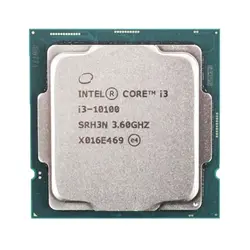 پردازنده اینتل سری Comet Lake مدل Core i3-10100 Tray