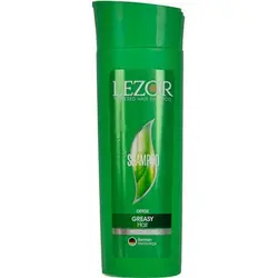 شامپو لزور مخصوص موی چرب حجم 400 میلی لیتر ا Lezor Shampoo for oily hair 400ml