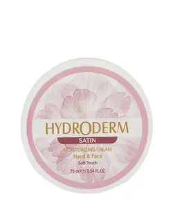 کرم مرطوب کننده دست و صورت هیدرودرم Hydroderm مدل Satin حجم 75 میلی لیتر