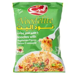 نودلیت با طعم سبزیجات