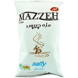 چیپس ساده نمکی مزمز