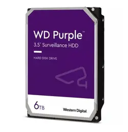 هارد اینترنال وسترن دیجیتال مدل Purple WD62PURX ظرفیت 6 ترابایت
