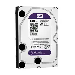 هارد اینترنال وسترن دیجیتال مدل Purple WD62PURX ظرفیت 6 ترابایت