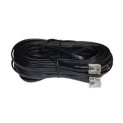 سيم خط تلفن سوكت دار 10 متري (تک فروشی)