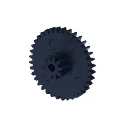 چرخ دنده ساده پلاستيكي 36 و 10 دندانه مدول 0.5
