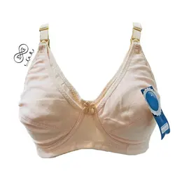 سوتین شیردهی نخی کد 816 کرم