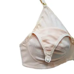 سوتین شیردهی نخی کد 816 کرم