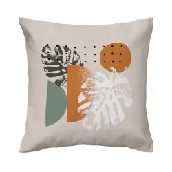 مجموعه 4 عددی کاور کوسن طرح برگ پاییزی کد D-1006