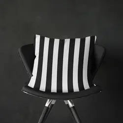 مجموعه 4 عددی کاور کوسن طرح سیاه سفید کد D-1001