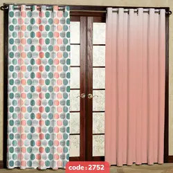 پرده پانچی تصویری مدرن طرح توپ توپی کد S-2752