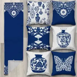 مجموعه 6 عددی کاور کوسن + رانر مدل کوزه