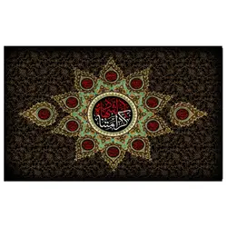 پرچم مناسبتی پرچم محرم مدل الشهادت کرامتنا