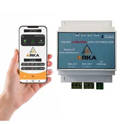 کنترلر پیامکی هوشمند 2 کانال مدل ARKA A2