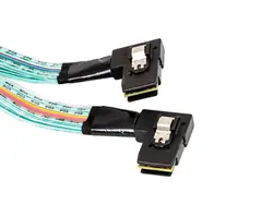 کابل دوئال(جفت) SAS اُریجینال ریدکنترلر نسل8 سرور اچ پی HP Proliant Dual mini-SAS Ribbon-Cable (686614-001)