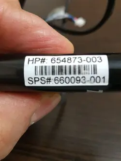 ماژول باتـری/اَبَـــرخـازن رید کنترلر سرور اچ پی (001-660093 #)  HP Flash Backed Write Cache(FBWC) Capacitor Battery-Pack (5.4V-17F) with 36-in(92cm) Cable & 6-PIN Connector