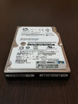 هارد سرور HP server 300-GB 6G 10K  DP ENT SFF SAS HDD (# 507127-S21)