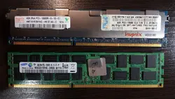 رم سرور اچ پی 4 گیگ، DDR3 فرکانس 1333MHz