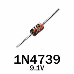 دیود زنر 1N4739 یک وات 9.1 ولت