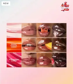 روغن لب عسل گیسو با طعم هندوانه شکری gisou Honey Infused Lip Oil - Watermelon Sugar ۸ml