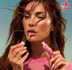 روغن لب عسل گیسو با طعم هندوانه شکری gisou Honey Infused Lip Oil - Watermelon Sugar ۸ml