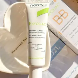 بی بی کرم ضد جوش نوروآ مدل اکسفولیاک  NOREVA EXFOLIAC BB CREAM